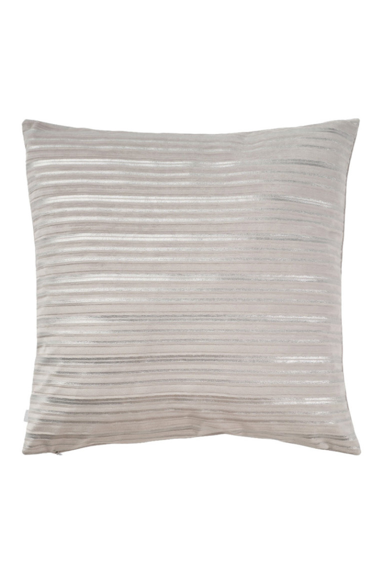 Housse de coussin décorative Calama Gris - 45x45cm