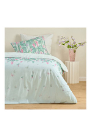 Linge de lit Fenrys Turquoise clair - 200x220cm