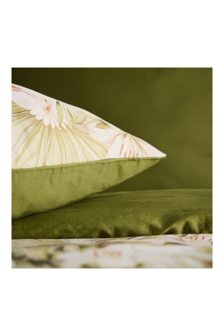 Parure de lit Leaneso Vert - 160x200cm