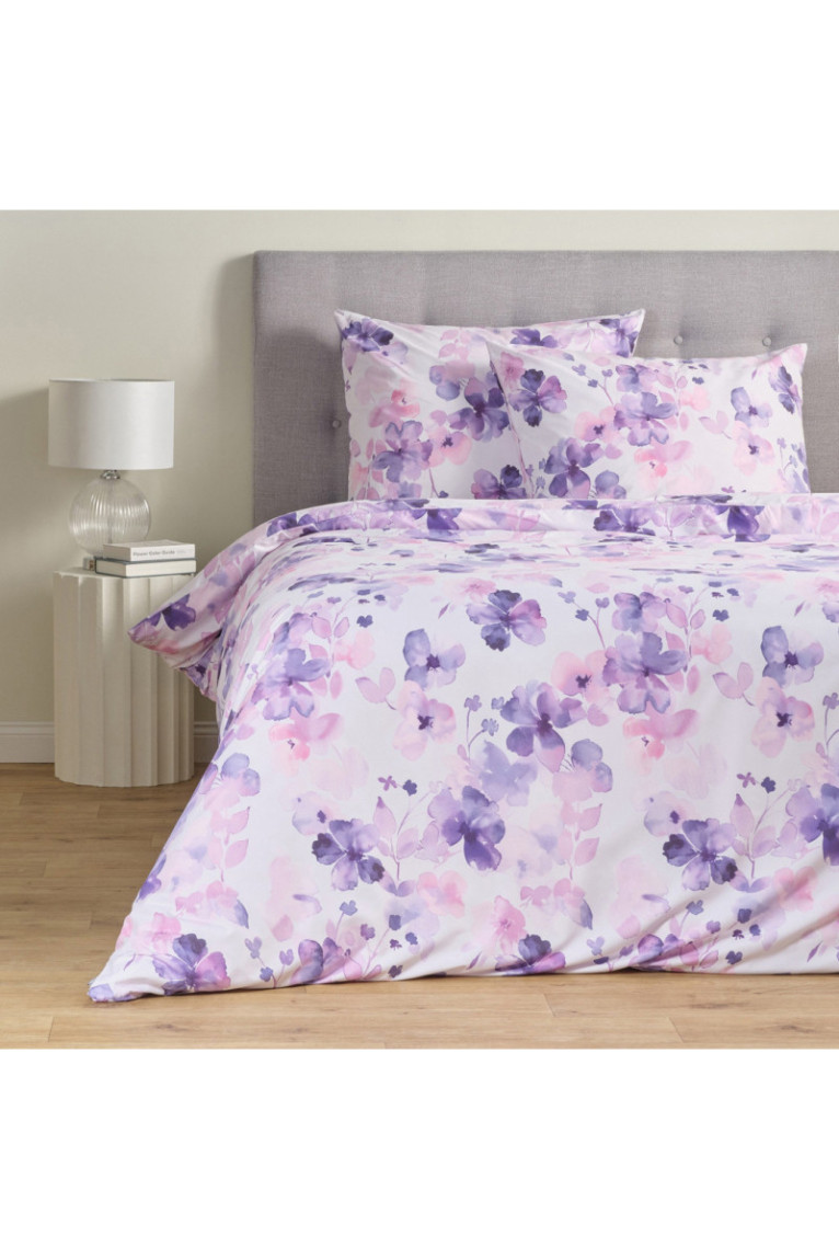 Parure de lit Mistik Lilas - 160x200cm
