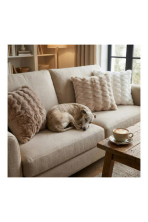 Housse de coussin Pilora Marron - 45x45cm