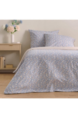 Parure de lit Bloomisi Bleu - 200x220cm