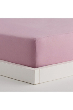 Drap-housse Micros Rose - 140x200x25cm
