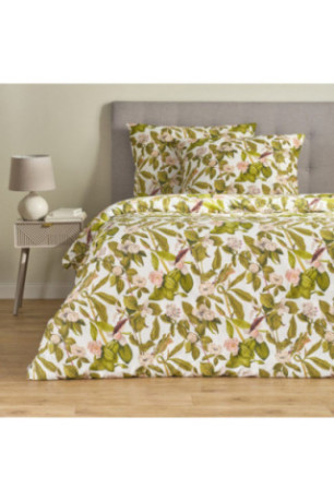Parure de lit Sansha Blanche - 160x200cm