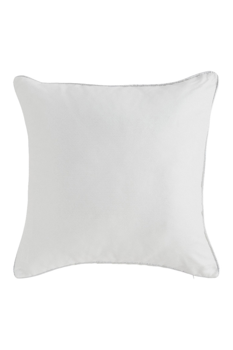Housse de coussin décorative Clashes Blanche - 45x45cm