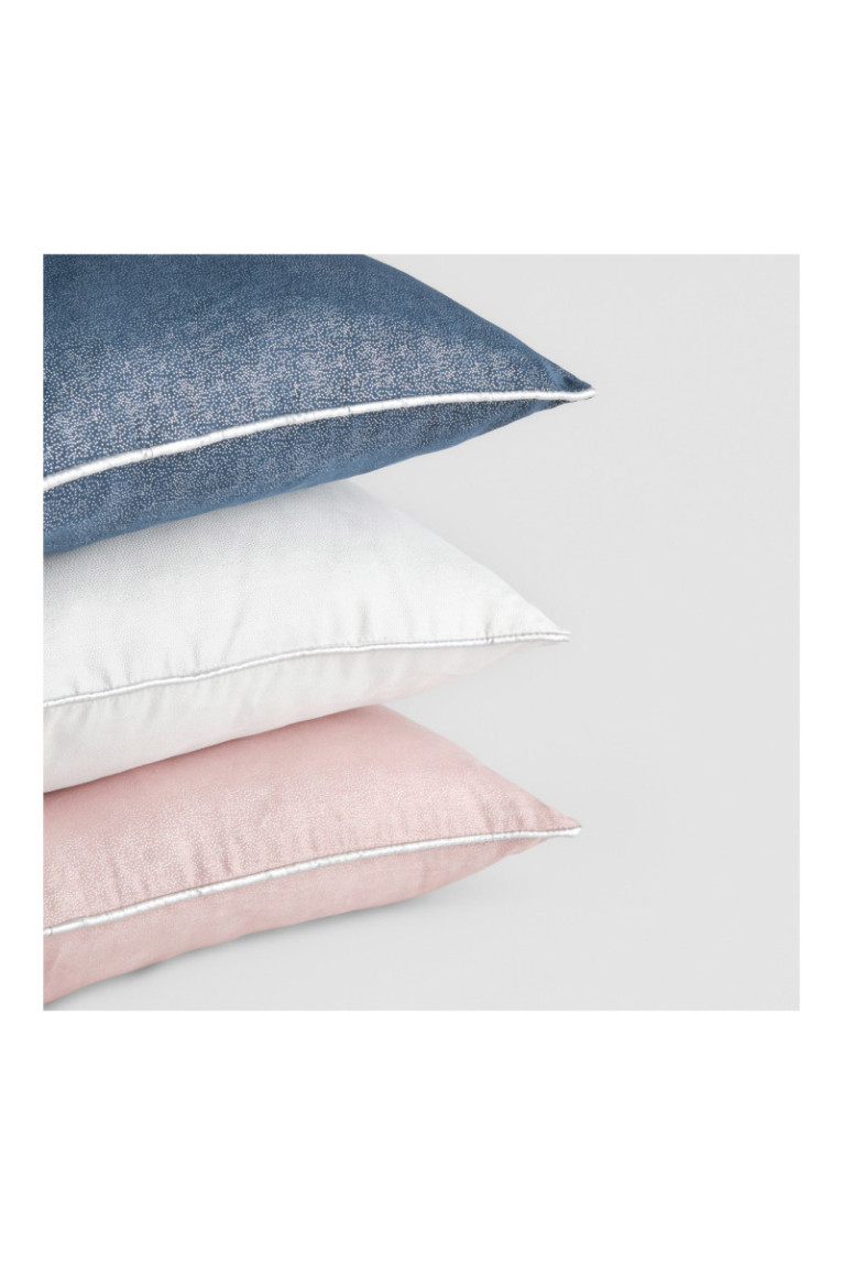 Housse de coussin décorative Clashes Blanche - 45x45cm