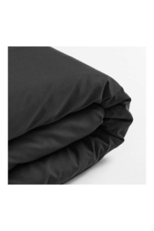 Parure de lit Micros Solid Noir - 140x200cm