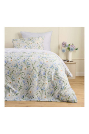 Parure de lit Anneli Bleu clair - 200x220cm