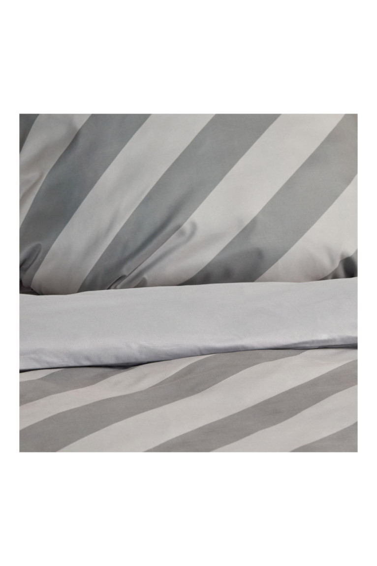 Parure de lit Pasiu Gris - 160x200cm