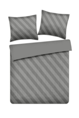 Parure de lit Pasiu Gris - 160x200cm