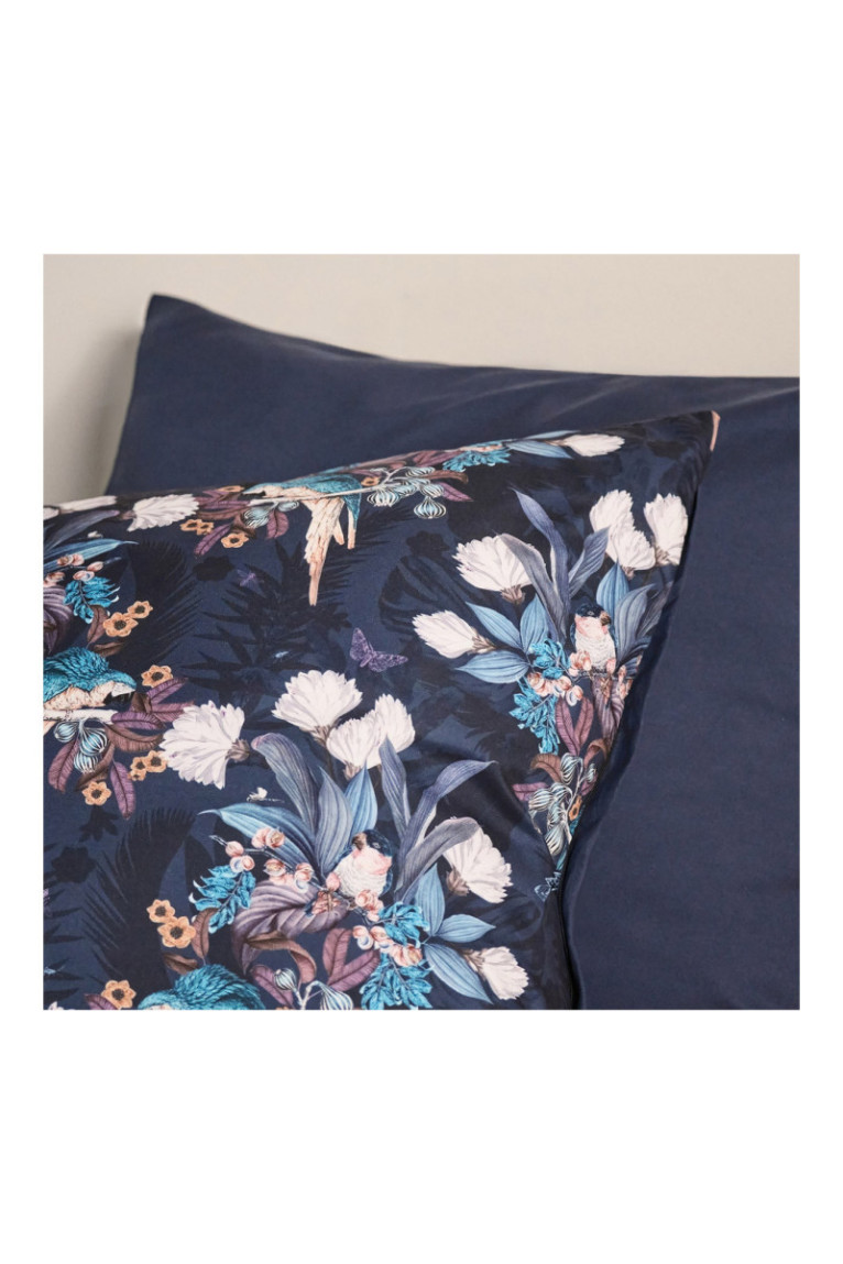 Parure de lit Aeidon Bleu foncé - 160x200cm
