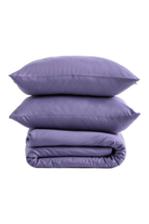 Parure de lit Micros Solid Violet - 140x200cm