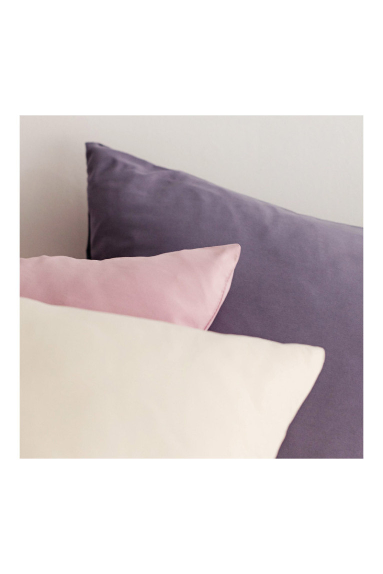 Parure de lit Micros Solid Violet - 140x200cm