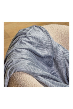 Plaid Esme Gris foncé - 150x200cm