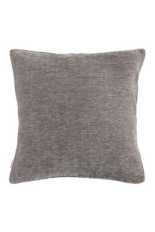 Housse de coussin unie Erwio Gris - 45x45cm