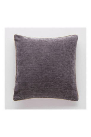 Housse de coussin unie Erwio Gris - 45x45cm