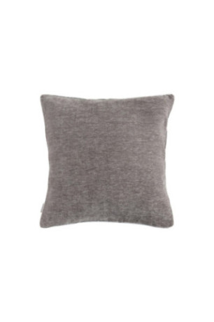 Housse de coussin unie Erwio Gris - 45x45cm