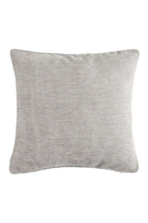 Housse de coussin unie Erwio Gris - 45x45cm