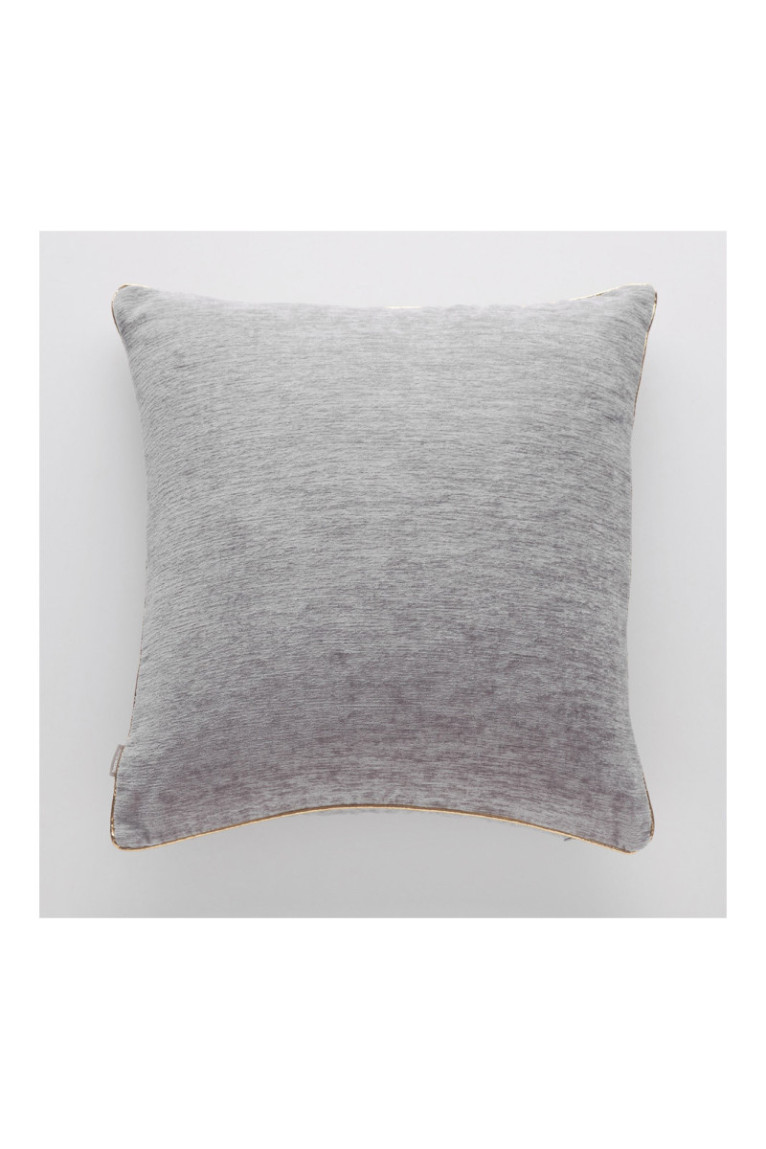 Housse de coussin unie Erwio Gris - 45x45cm