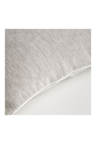 Housse de coussin unie Erwio Gris - 45x45cm