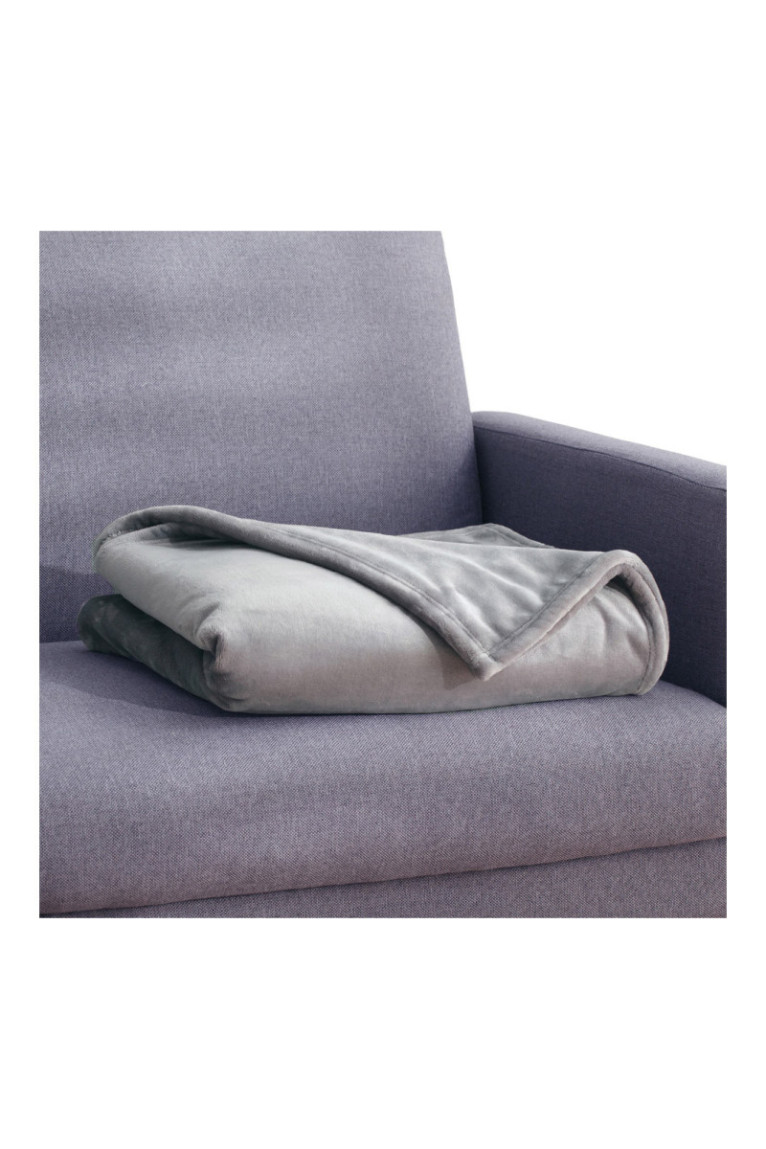 Plaid Floss Solid Lilas - 220x200cm