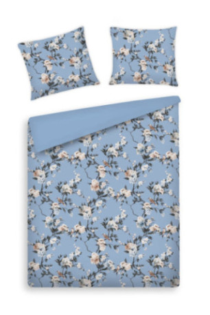 Linge de lit Solfiera Bleu - 160x200cm