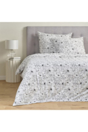 Parure de lit Casinosis Blanche - 160x200cm