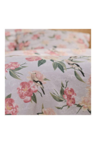 Linge de lit Parajito Rose clair - 160x200cm