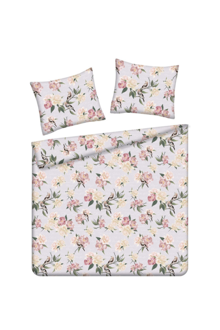 Linge de lit Parajito Rose clair - 160x200cm