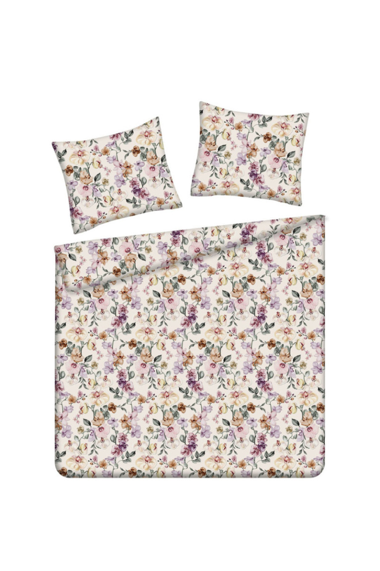 Parure de lit Storsi Beige clair - 160x200cm
