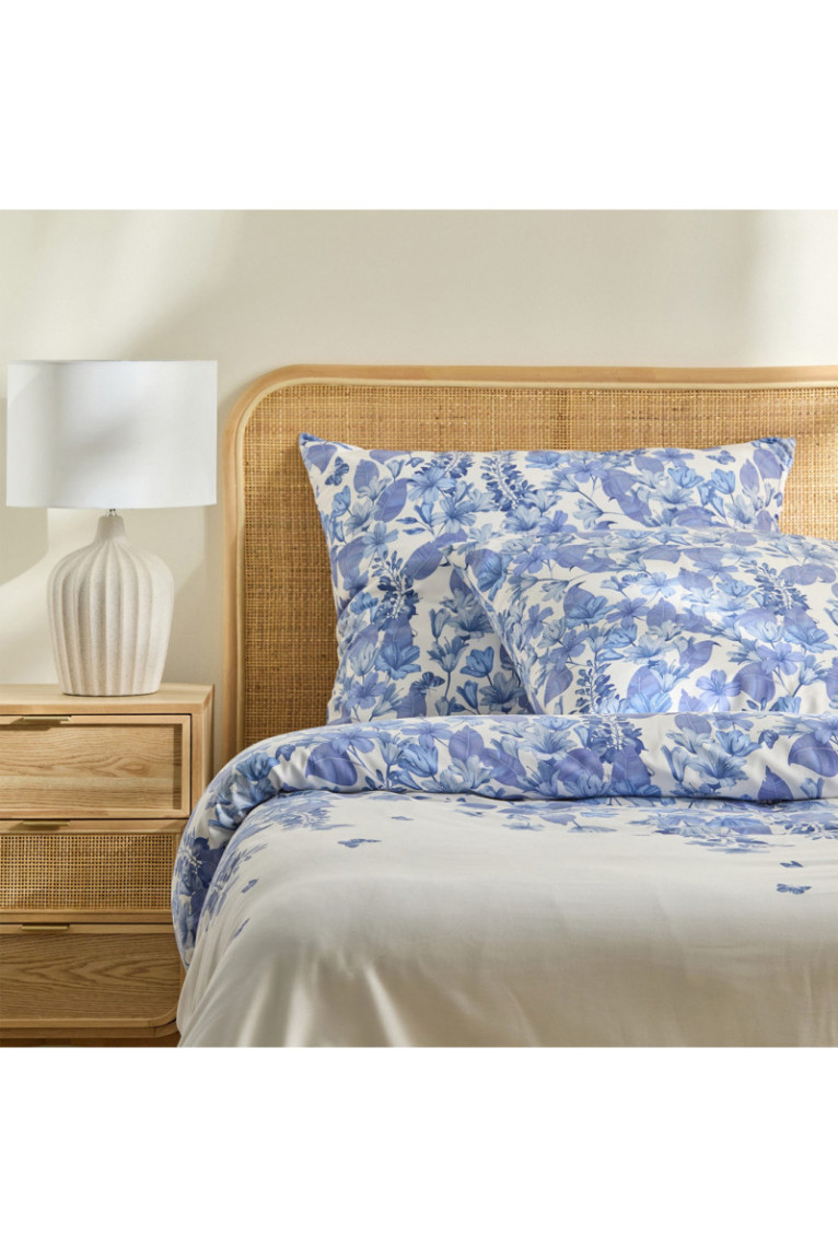 Parure de lit Delioso Blanc - 200x220cm