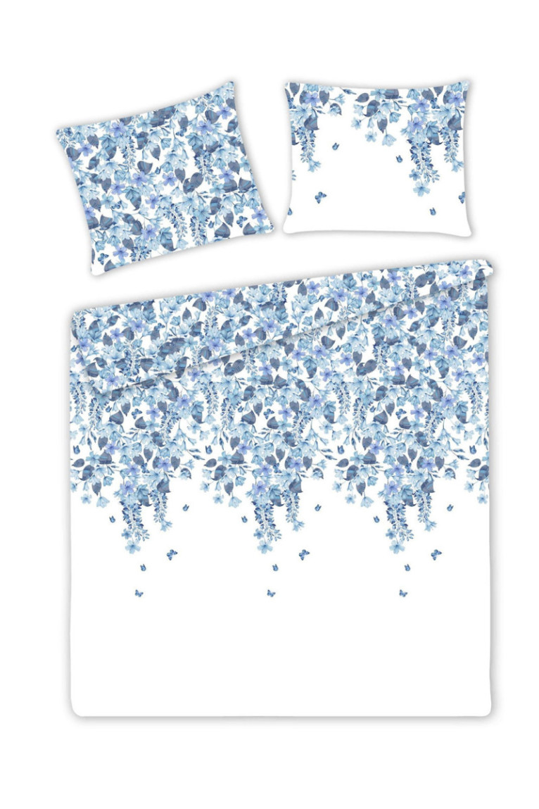 Parure de lit Delioso Blanche - 160x200cm