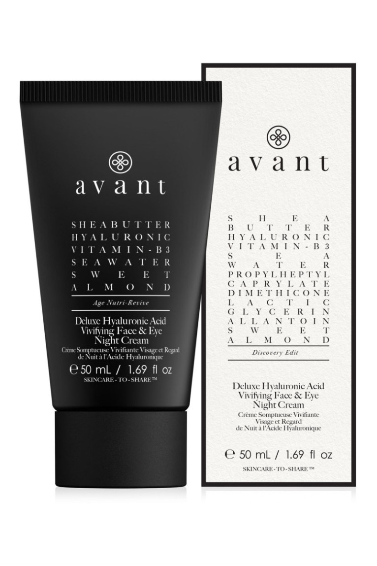 Édition Découverte - Crème Somptueuse Vivifiante Visage Et Regard De Nuit À L'Acide Hyaluronique