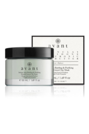 Masque Anti-Acné & Purifiant À L'Argile Verte Française