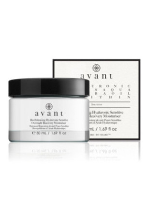 Hydratant Réparateur De Nuit Peaux Sensibles Bio-Équilibrant À L'Acide Hyaluronique