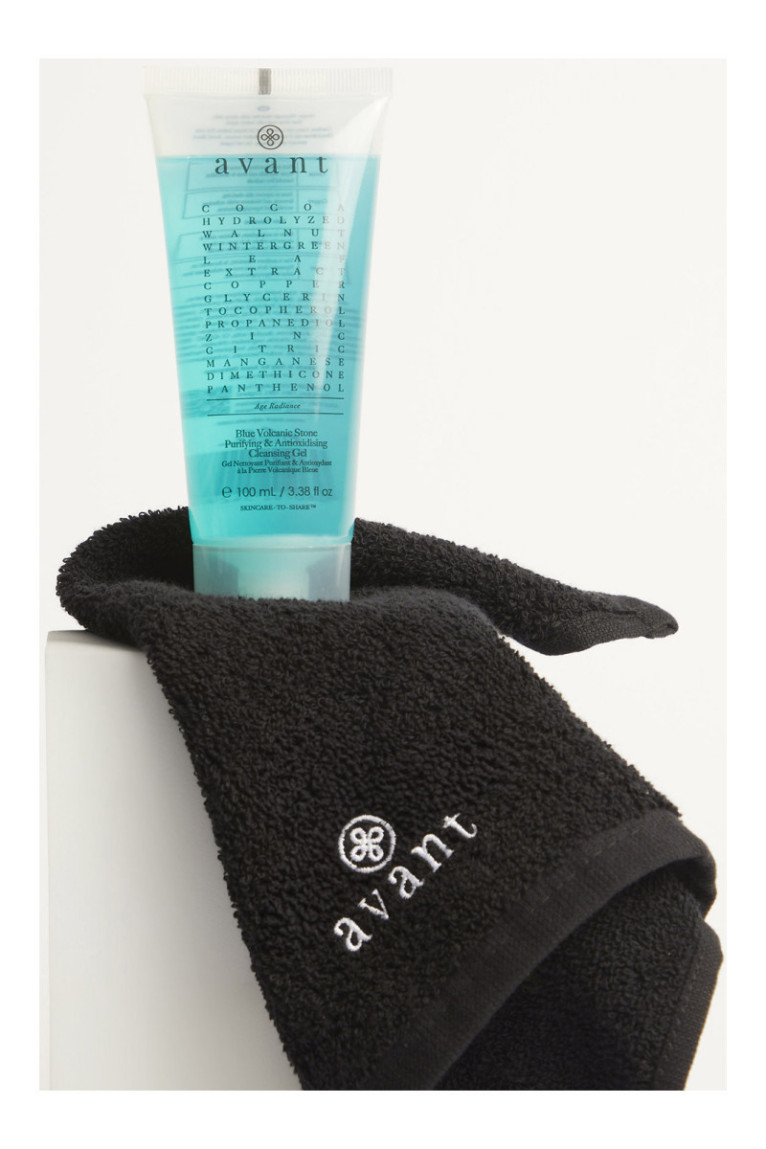 Coffret nettoyant purifiant avec 2 lingettes pour le visage de qualité supérieure