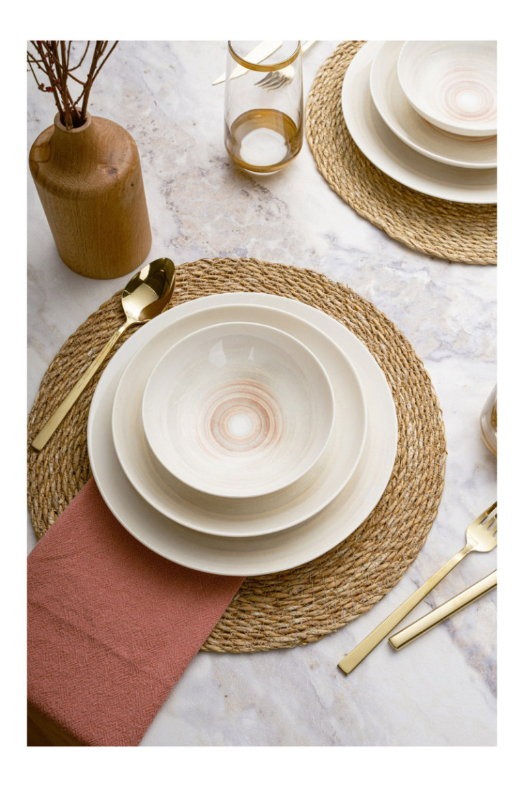 Service de table (24 pièces) - Multicolore
