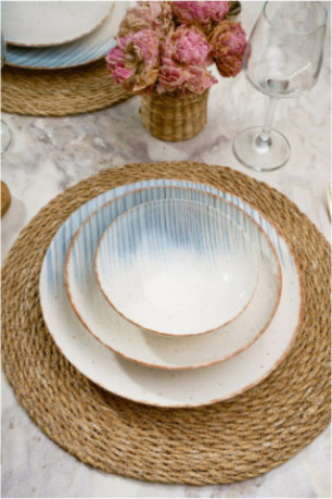 Service de table (24 pièces) - Multicolore