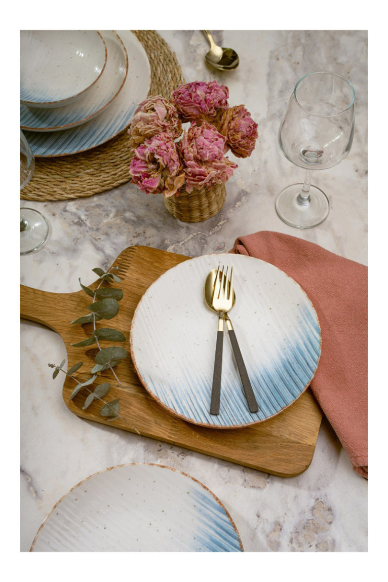 Service de table (24 pièces) - Multicolore