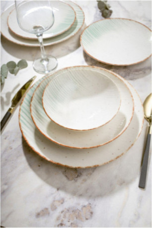 Service de table (24 pièces) - Multicolore