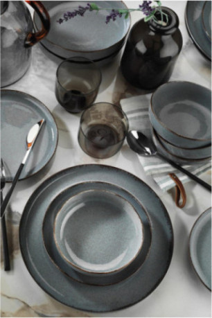 Service de table (16 pièces) - Bleu