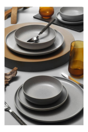 Service de table (16 pièces) - Gris