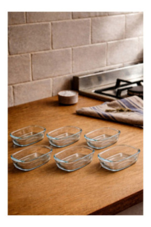 Ensemble de bols en verre (6 pièces) - ?effaf