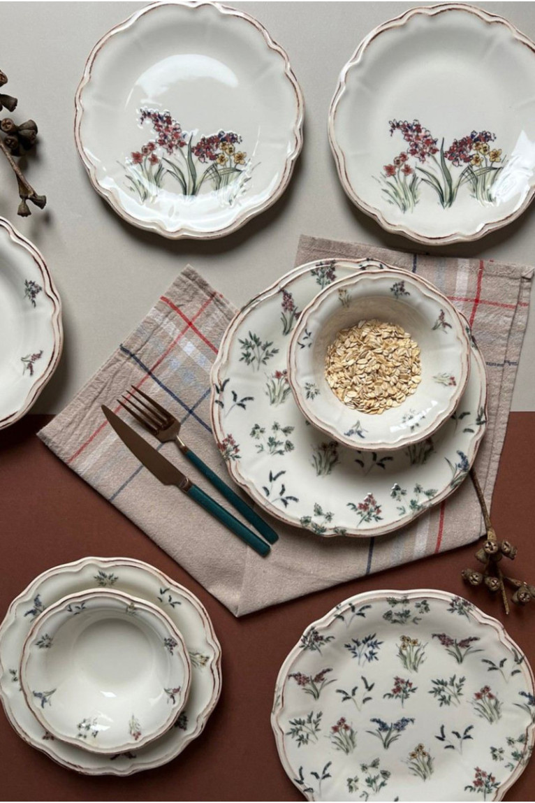 Service de table (24 pièces) - Multicolore
