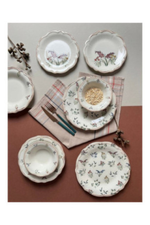 Service de table (24 pièces) - Multicolore