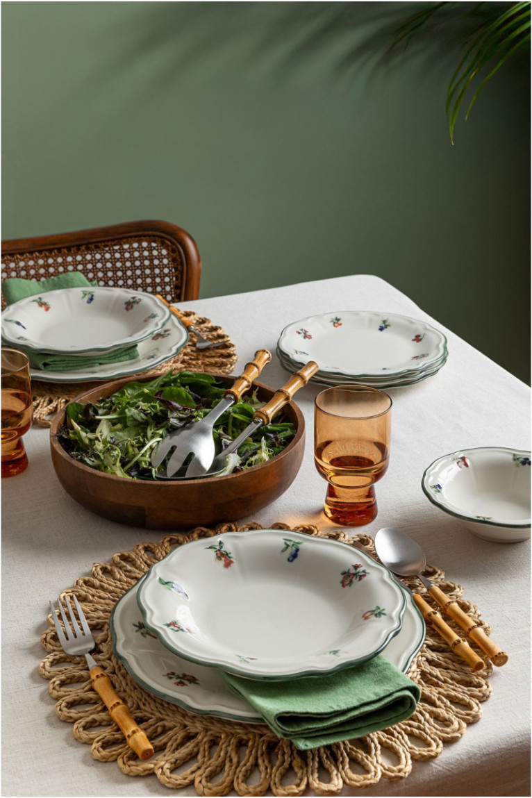 Service de table (24 pièces) - Multicolore