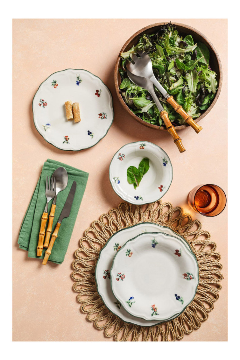 Service de table (24 pièces) - Multicolore