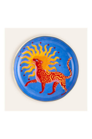 Assiette - Bleu