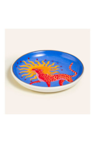 Assiette - Bleu