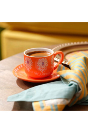 Ensemble de tasses à café (2 pièces) - Orange